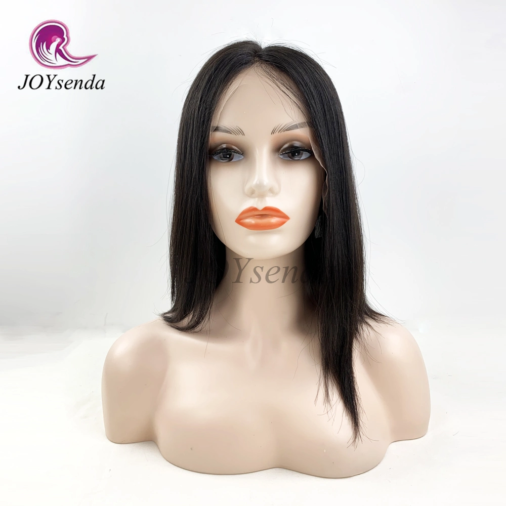 High Quality Unprocessed Human Hair Natural Color Straight Lace Top Kosher Wigs Human Hair Wigs Jewish Wig China Supplier