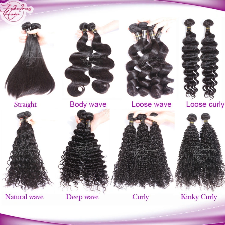 100% Factory Wholesale Unprocessed Raw Indian Human Hair Bundles