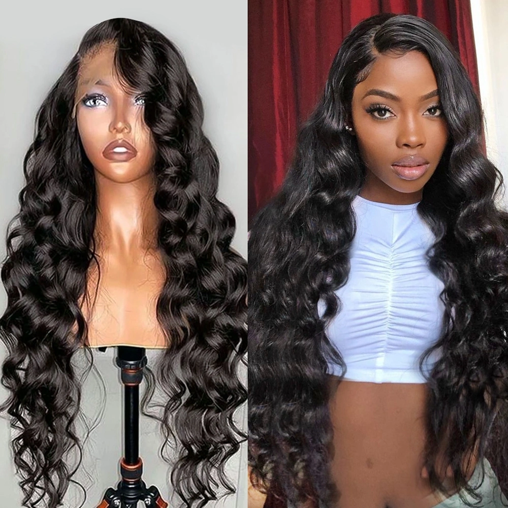 Kbeth 30 Inch Deep Wave Frontal Lace Wig Humain Hair Full Lace Wig 180% 200% 250% Density Burmese Curly 360 Lace Wigs Vendors Free Sample