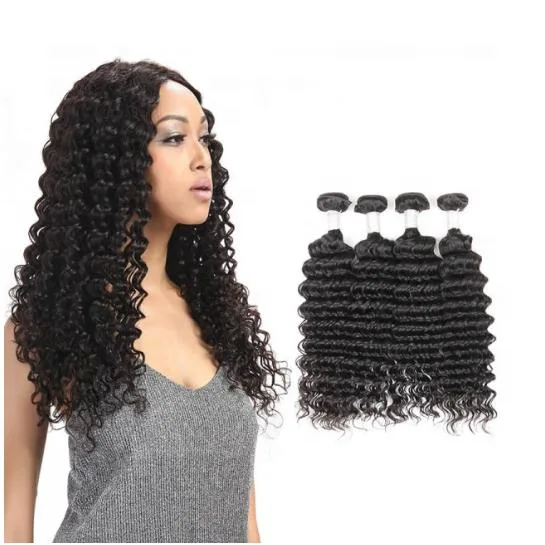 Kbeth LAN-Daisy Peruvian Jerry Curly Human Hair Bundles in Wholesale Remy Human Hair Weave Kinky Curly Bundles 8" -18" Inches Ready to Ship